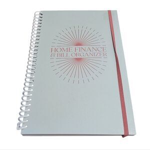 Yearly home finance & bill organizer